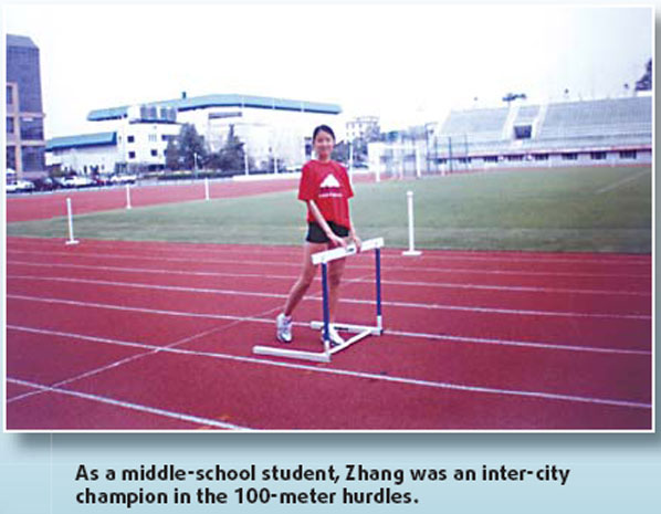 Zhang's burning desire
