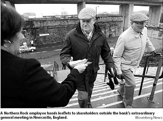 Bank falls as govt takeover looms