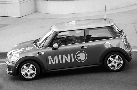 BMW launches electric Mini Cooper test drive