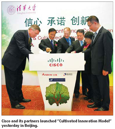 Special Report: Cisco to launch 'Cultivated Innovation Model' in China