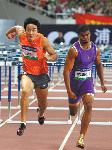 Hero Liu Xiang back on track, finishes 2nd