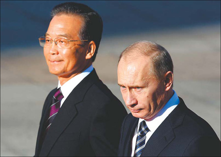 China, Russia take friendship forward