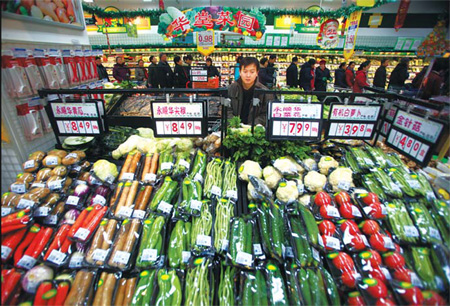 Three supermarkets ranked bottom