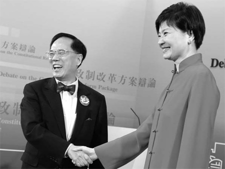 Tsang rallies support for electoral reform