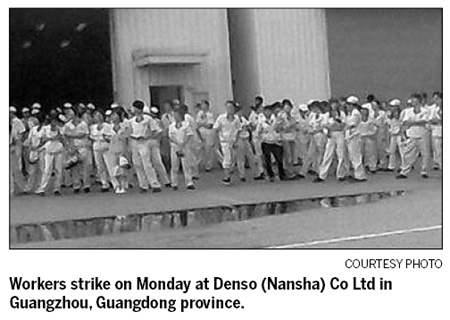 New strike halts Toyota production