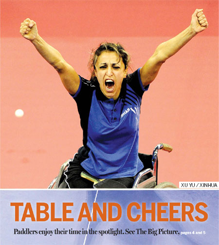 para athletes ping-pong paradise