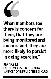Fitness club finds healthy way to retain members