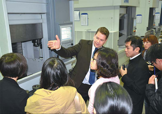 German machine tools gearing up in China
