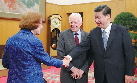 Xi pursues better ties between China, US