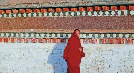 Monks vent anger at self-immolation