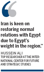 Iran and Egypt in landmark meeting