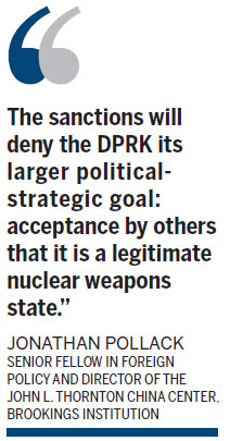 DPRK hit with more sanctions