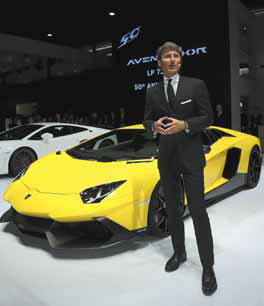 Lamborghini CEO: Sales slow, sharp focus on clients remains