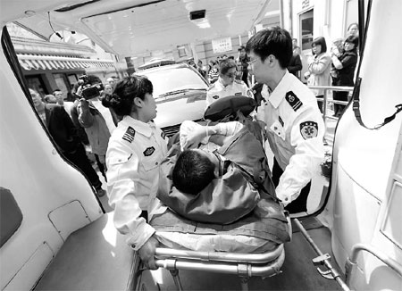 Paramedics face a long, hard road