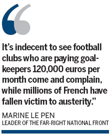 Football strike on over French tax