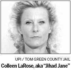'Jihad Jane' sentenced to 10 years for murder plot