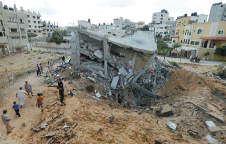 Israel downs Gaza drone