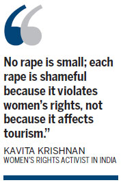 Indian minister stirs fury with rape comment