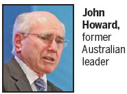 Howard 'embarrassed' by lack of WMD in Iraq