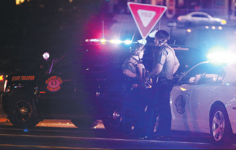 Police officer shot in troubled city of Ferguson