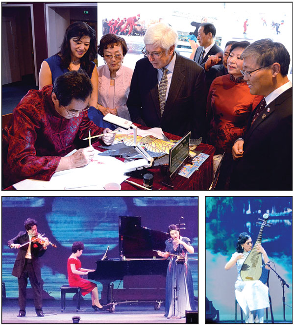 Beijing's New Year evening charms Beverly Hills guests
