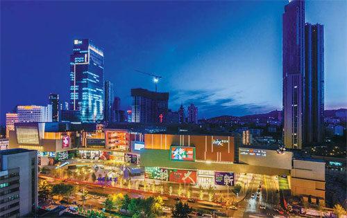 City Crossing in Qingdao on track for completion