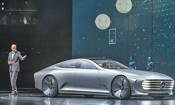 Mercedes-Benz gallops into China's auto future