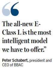 E-Class L heralds new decade of development for joint venture