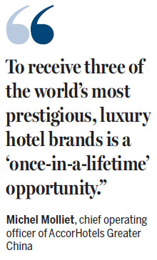 Accor accelerates growth of its luxury brand portfolio