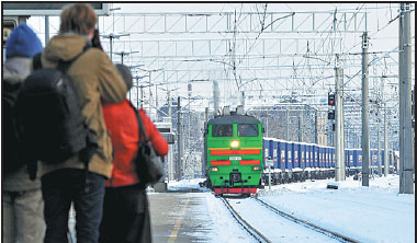 Latvia greets first trans-Eurasia cargo train from China
