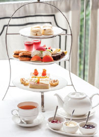 Lesson in Debrett's afternoon tea etiquette at Lanesborough