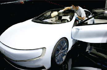 With e-car plant work, LeEco signals grip on cash flow woes