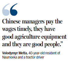 Chinese investors breathe new life into rural Ukraine