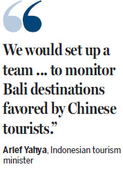 Bali chosen to be pilot for Chinese tourism solutions