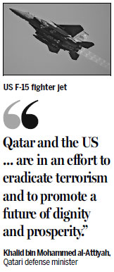 Fighter jet deal, ship visits bolster US ties with Qatar