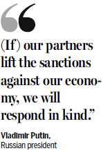 Putin: Sanctions made Russia stronger