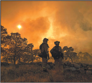 High temperatures spark wildfires in southern California