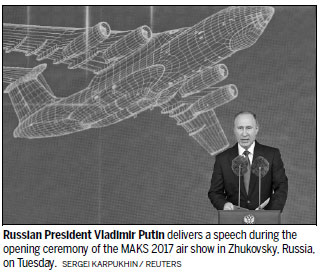 Show boosts Russian aerospace products