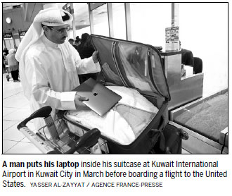 US ends laptop ban on Middle East carriers