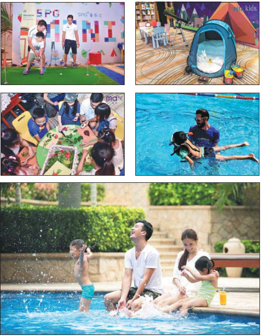 A fairy-tale vacation: opening arms to kids