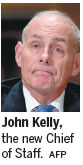 New chief of staff marches into role