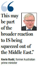 Rudd: Returning fighters 'big threat'