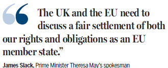 UK denies agreeing to pay EU exit bill