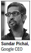 Google's chief executive officer acknowledges 'difficult time' over gender difference memo