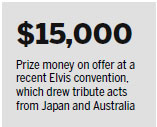 Elvis has never left the building for Vegas tribute artists