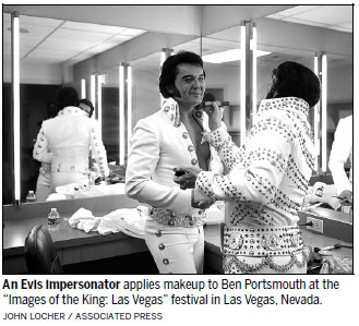 Elvis has never left the building for Vegas tribute artists