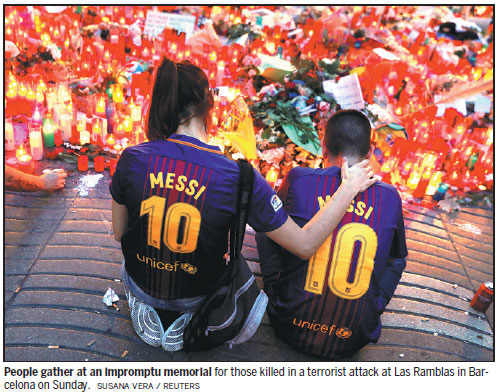 Search widens for van attack driver