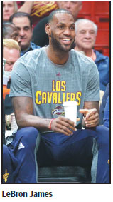 James has had his fill of jersey-burners