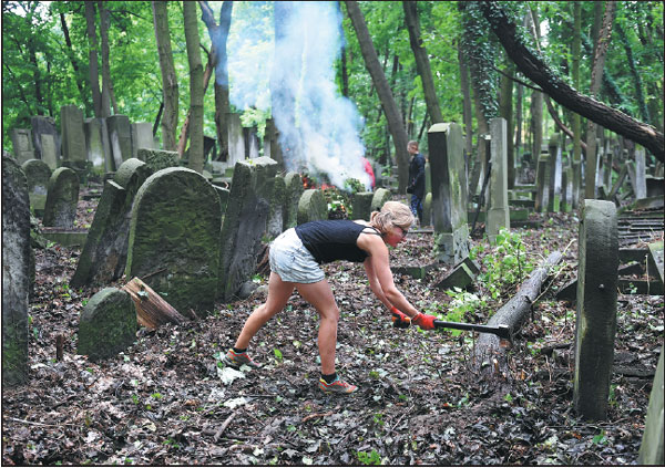 Tidying up the tombstones