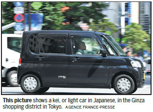 Japan's cutesy 'kei cars' hit rocky road